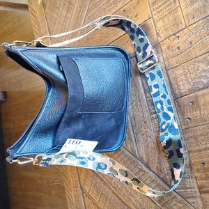 Faux Leather Handbag with Six Fun Adjustable Straps